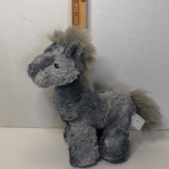 Manhattan Toy 2015 Grey Tue Dye Horse Pony Little Gallops Juniper Plush - Picture 5 of 5